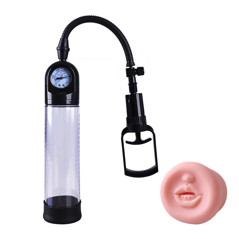 Hand some up strong Pump Penis Enlargement Sexy Toys For Men Man Penis Pump Extension Device Adult sex Product for mal - sextoysok