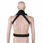 New Thicken Plush BDSM Self Bandage Shoulder Sex Swing Sex Toys for Couples Adult Binding Strap SM Slave Sex Shoulder porno (Chocolate) - sextoysok