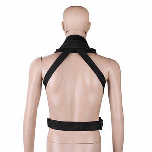 New Thicken Plush BDSM Self Bandage Shoulder Sex Swing Sex Toys for Couples Adult Binding Strap SM Slave Sex Shoulder porno (Chocolate) - sextoysok