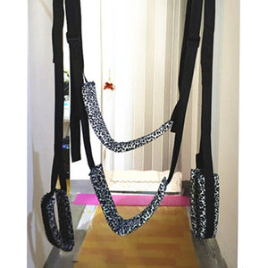 Love Sex Sling Swing Soft Material BDSM Sex Bandage Sex Furniture Fetish Hanging Door Swing Adult games Sex Toys for Couples sex - sextoysok
