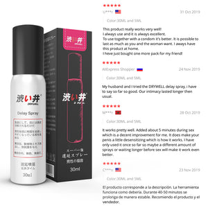 30ML+5ML Sex Delay Spray for Men Non-Numbing Male Delay Ejaculation Sex Spray Man Prolong Sprays Penis Premature Ejaculation (30ML and 5ML) - sextoysok
