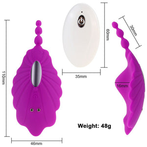 Wearable Panty Vibrator Clitoris Sex Toys for Women Remote Control G-spot Stimulation Adorime Rechargeable Vagina Massager - sextoysok