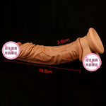 OMYSKY Penis Enlargement Condoms For Men Reusable Penis Sleeve Extender Dildo Enhancer Sleeves For Adults Intimate Cock Rings - sextoysok