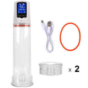 VATINE Penis Extender Electric Penis Pump Automatic Penis Enlargement Erection Penis Enlarger Vacuum Pump Sex Toy for Men - sextoysok