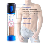 Electric Penis Pump Sex Toys for Men Male Masturbator Penis Extender Penile Vacuum Pump Penis Enlargement Enhancer Massager Ring - sextoysok