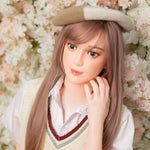 160cm Sex Doll for Men Adult Love Doll Vagina Lifelike Pussy Japanese Realistic Big Breast Sexy Doll Doll Porn Big Breast (Flesh) - sextoysok