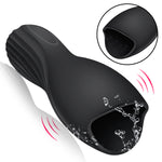 FLXUR 10 modes penis Delay Trainer Male Masturbator Vibrator Automatic Oral Climax Sex Glans Stimulate Massager Sex Toys for Men - sextoysok