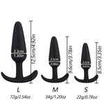 DOPAMONKEY black Silicone Butt Plug With 10 speed Vibrator Anal Plug Sex Toys For Woman Men Anal Dilator Adult sex for couples - sextoysok