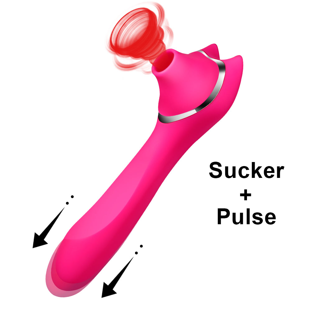 Clit Sucker Vagina Sucking Vibrator Sex Toy for Woman Clitoris Sucker Blowjob Oral Licking Nipple Sex Toys for Adults Couples - sextoysok