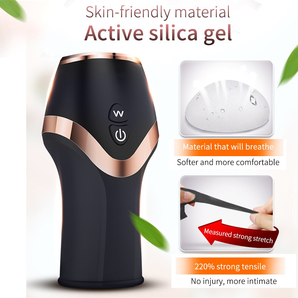 Ghost Exerciser 12 Speed Vibration Modes Thrusting Automatic Masturbator With Multiple Modes Usb Chargeable Realistic Vigina - sextoysok