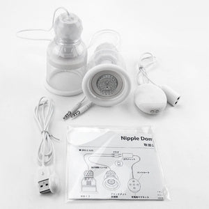 Nipple Stimulation Sucker Nipple Licking Vibrator 10 Modes Breast Enlargement Masturbation Chest Massage Sex Toys for Women - sextoysok