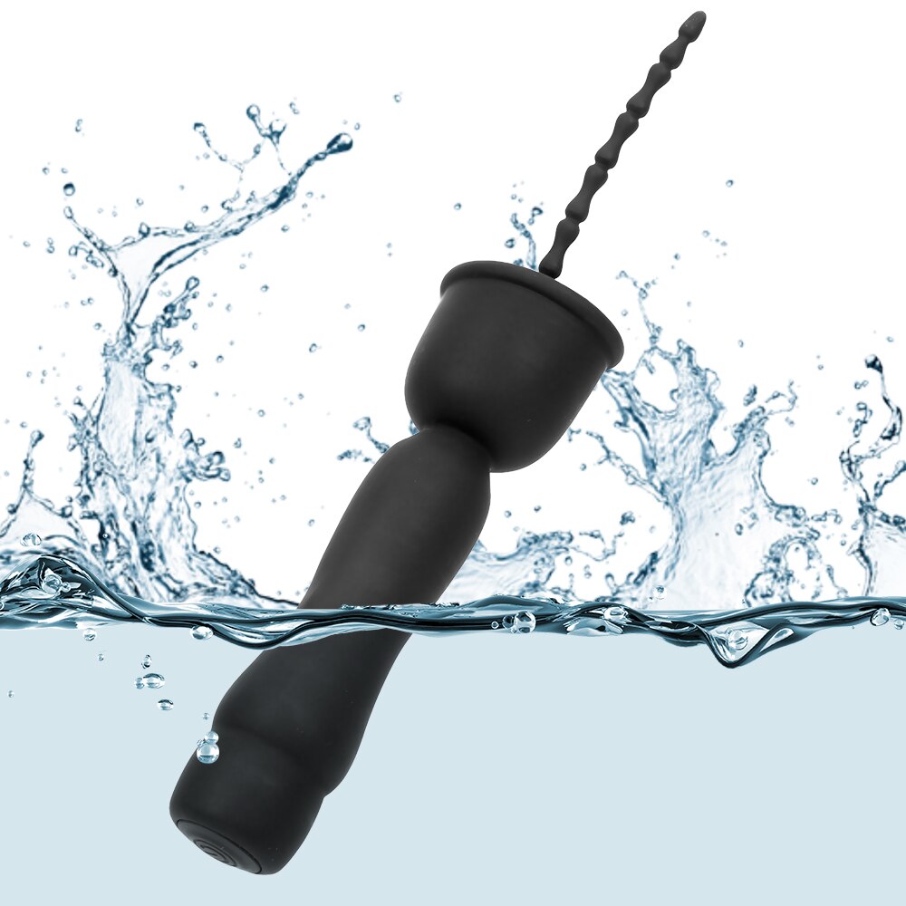 VATINE 16 Modes Vibrator Penis Plug Catheters Sounds Silicone Urethral Dilators Medical Themed Toys Sex Toys for Men - sextoysok