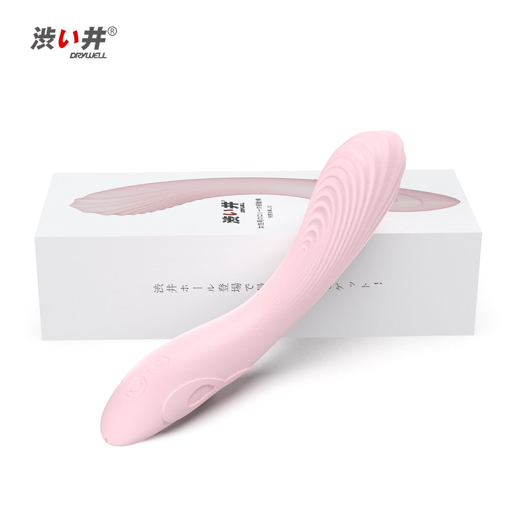 DRY WELL Vibrators for Women Soft Japan Silicone Dildo Vibrator Female Sex Toy Vibrator Women Anal G Spot Clitoris Stimulator - sextoysok