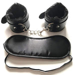 SM Game bandage sex toys for woman SM Game Suit Adult Handcuffs Ball Whip Kit Bondage Set Couple Sex Toys 10PCS sw - sextoysok