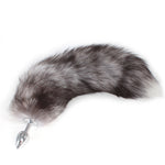 SAIXS Fox Tails Anal Plug Metal Anal Sex Toys Butt plug Sex Games Role play Cosplay Toys S plug Drop Shipping - sextoysok