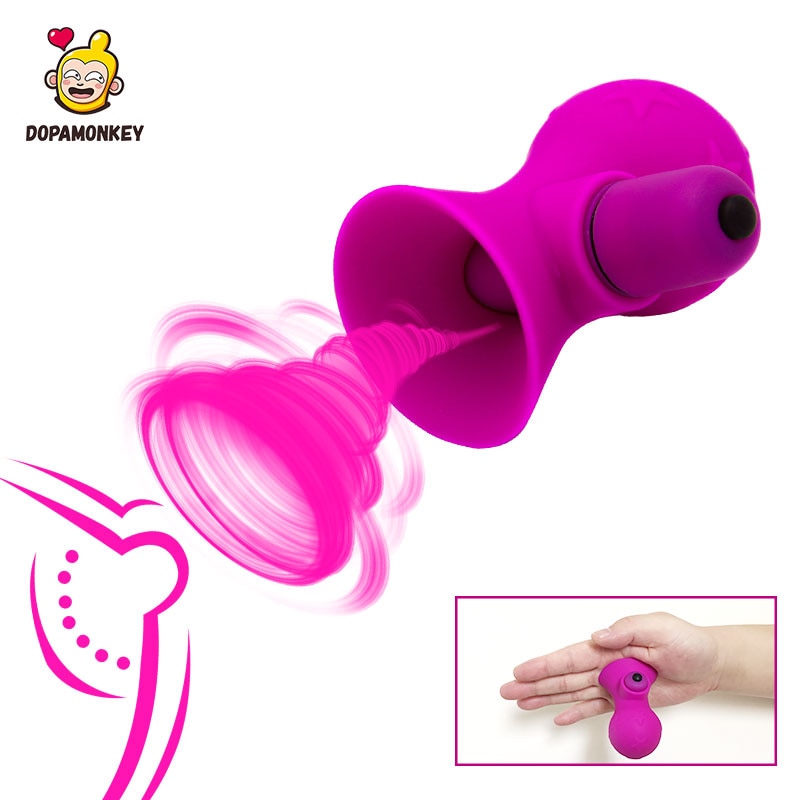 DOPAMONKEY Breast Nipple Vibration Super Suction Chest Stimulate Sex Toy For Women Breast Massage 10 Vibration Adult Sex Shop - sextoysok