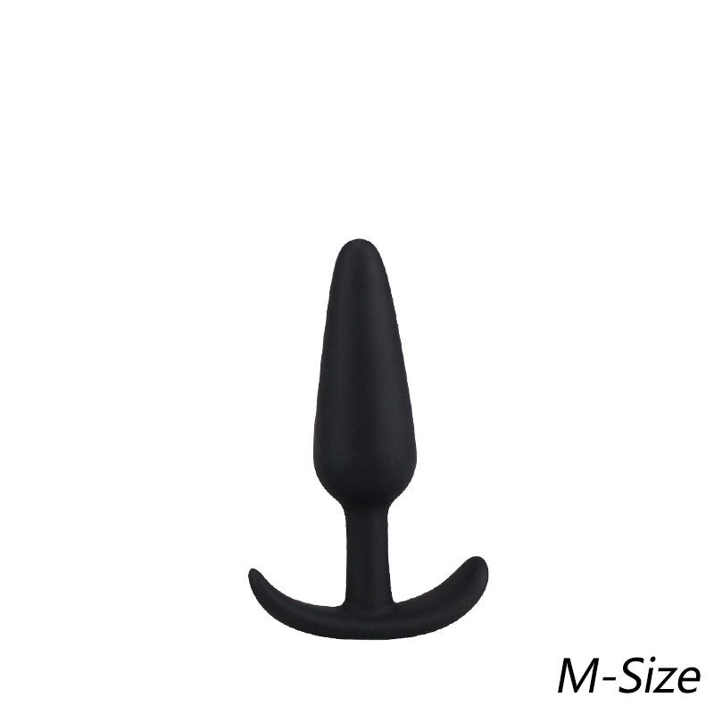 DOPAMONKEY black Silicone Butt Plug With 10 speed Vibrator Anal Plug Sex Toys For Woman Men Anal Dilator Adult sex for couples - sextoysok