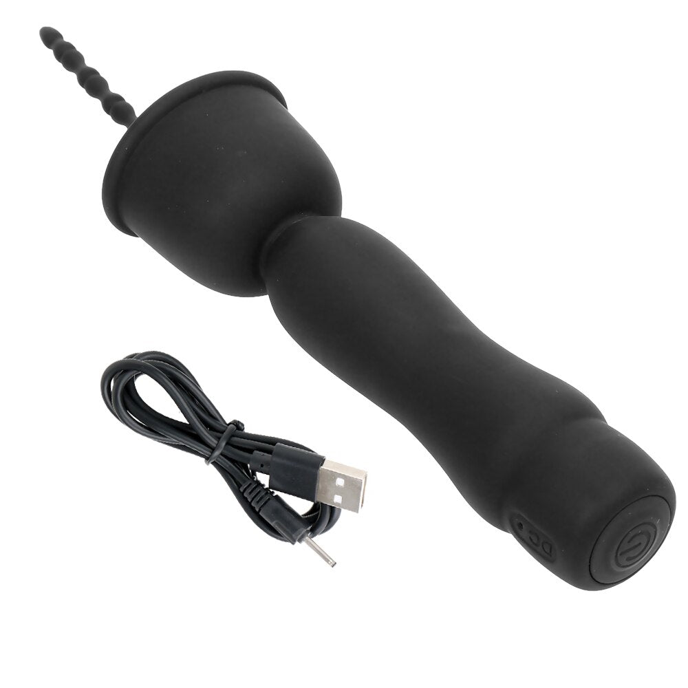 VATINE 16 Modes Vibrator Penis Plug Catheters Sounds Silicone Urethral Dilators Medical Themed Toys Sex Toys for Men - sextoysok