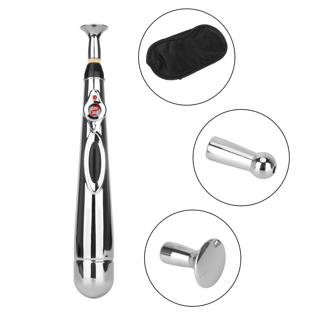 IKOKY Nipple Stimulator Electric Shock Stick Electro Fantasy Wand Flirting Sex Toys for Man Woman Breast Clitoris Penis Massage - sextoysok