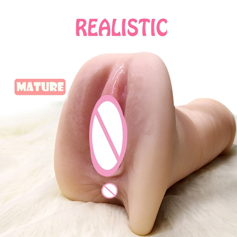 MRL sex toys for men Vagina Real Pussy Male Masturbator Realistic Vagina for Men Silicone Pocket Pussy Sex Virgin Sucking Cup Se - sextoysok