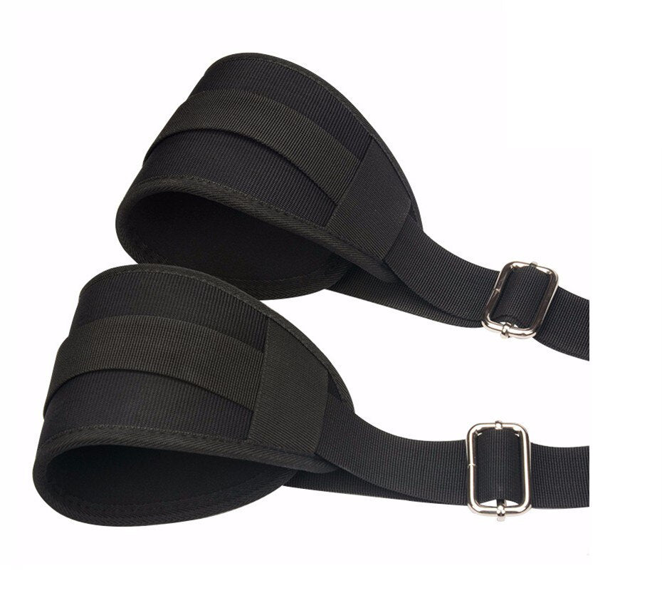 Sex Swing Door Swing Sexy Bondage Door Slam Adult SM Game Fetish Bondage Leg Open Spreader For Women Men Couple Chairs Hanging (Black) - sextoysok