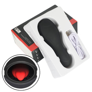 Blowjob Sex Toys for Men Deep Throat Male Masturbator Automatic Penis Pump Vibrators Tongue Licking Glans Massager Sex Shop - sextoysok