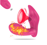 Sucking Vibrator Sex Toys for Women Adult G Spot Clit Sucker Clitoris Stimulator Wireless Heating Wearable Panties Vibrator - sextoysok