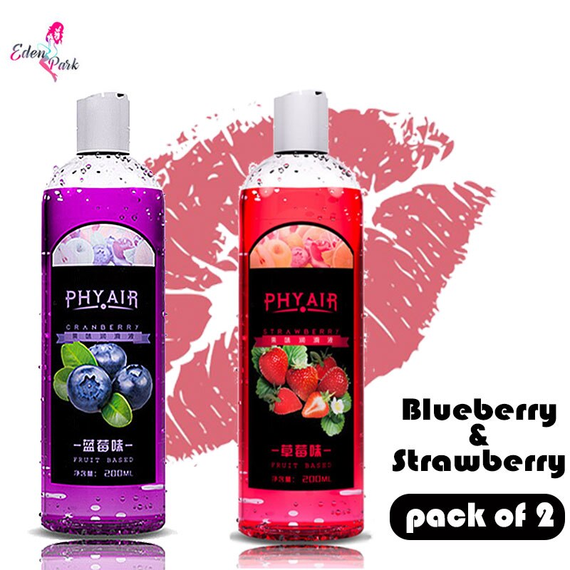 Lubricant anal grease for sexlube gel Vagina lubrication 200ml fruit taste water based oil lubricante sexual fruit flavor - sextoysok