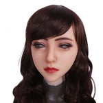 Crossdressing Transgender Soft Silicone Head Mask Face for Crossdresser Transvestite Halloween Cosplay Male to Female - sextoysok