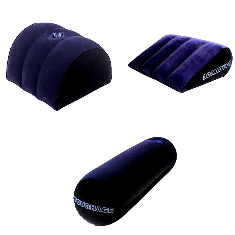 Inflatable Sex Aid Wedge Pillow Love Position Cushione Sex Furniture Erotic Wedge Sex Sofa Adult Games Sex Toys For Couples - sextoysok