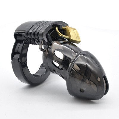 Plastic Male Chastity Device Adjustable Cuff Ring Male Multifunction Chastity Lock Bondage Belt Virginity Cock Adult Sex - sextoysok