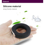 Penis Ring Vibrators Silicone Cock Ring Delay Ejaculation Erection Vibrating Lock Ring Penis Long Lasting Erotic Sex Toy for Men - sextoysok