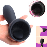 Tongue Licking Nipple Sucking Vibrator Clitoral Stimulation Blowjob Male Masturbator Oral Sex simulator sex toys for couples (Black) - sextoysok