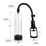 Hand some up strong Pump Penis Enlargement Sexy Toys For Men Man Penis Pump Extension Device Adult sex Product for mal - sextoysok