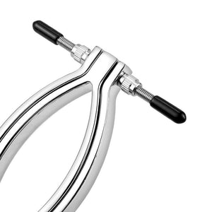 Metal Female Clitoris Clamp With Leash Chain G-point Stimulation Vagina Sex Toy - sextoysok