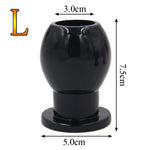 Large, medium and small soft rubber hollow female female expansion anal device unisex backyard expander foreign trade hot produc - sextoysok
