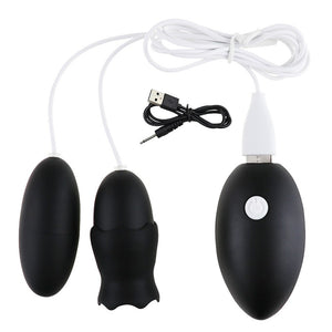 Tongue Licking Jump Eggs Vibration Sex Toys of Women Vaginal Balls Adult Sex Products USB Charging Masturbation Women Sex Gift - sextoysok