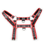 Male PU Leather Chest Harness Bondage Slave Fetish Restraints Straps Belts Sex Products Adult Toys Club Costumes Props For Men (Style) - sextoysok