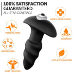 PHANXY Vibrator Male Anal Plug Medical Soft Silicone Anal Cork With Vibration 7 Speed Butt Plug Adult Sex Toys For Women Couples - sextoysok