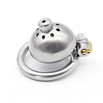 Free Sipping!! 304 stainless steel Male Chastity Device Super Small Cock Cage with Stealth lock Ring Sex Toy A269 - sextoysok