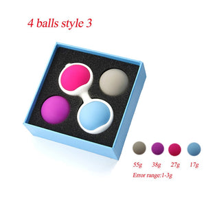 sex toys For Women Medical vaginal balls Magic kegel exercises Silicone Koro Kegel geisha chinese Balls Dumbbe exercise device - sextoysok