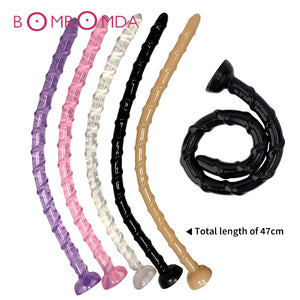 Super Long Anal Plug Anus Backyard Beads Large Dildo Butt Plug Prostata Massage Masturbation Adult Sex Toys For Woman And Men - sextoysok