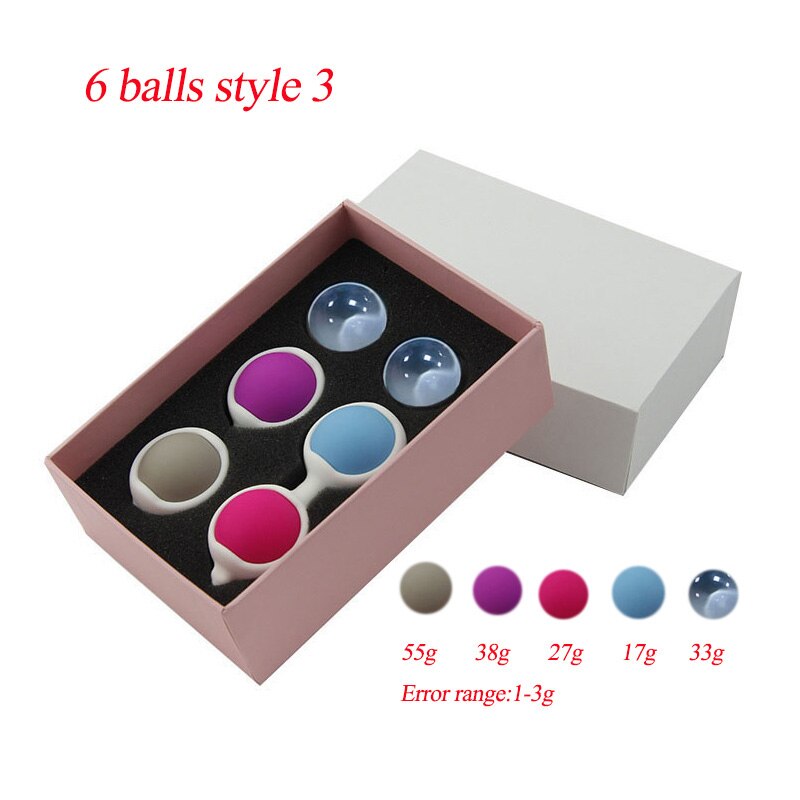 sex toys For Women Medical vaginal balls Magic kegel exercises Silicone Koro Kegel geisha chinese Balls Dumbbe exercise device - sextoysok