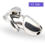 NEW ARRIVE Nice Design 316 Stainless Steel HT V3 Handmade Chastity Device A380-SS.. - sextoysok