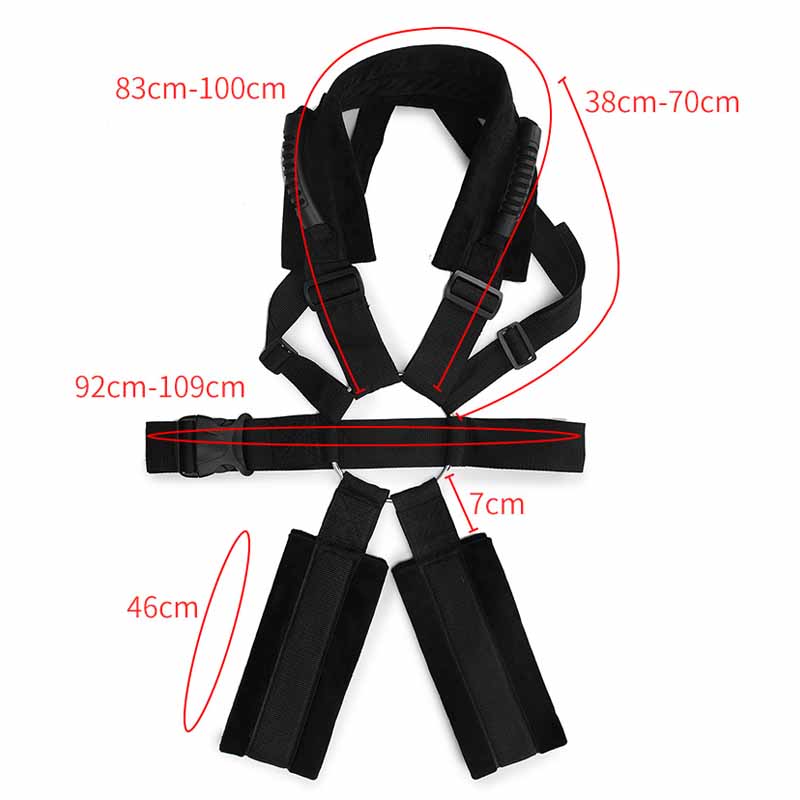 sexy toys for women Erotic BDSM positioning bandage Double Shoulder sex Swing Binding Strap Erotic Adult Enslave Slut SM game - sextoysok