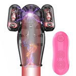 12 modes Ghost Exerciser Penis Sex Toys for Men Glans Vibrator Penis Sleeve Enhancement Delay Lasting Glans Trainer Masturbator - sextoysok