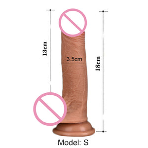 Huge Faloimitator Realistic Dildo Vibrator for Women Strapon Phallus Thick Silicone Penis With Suction Cup Sex Toys for Adults - sextoysok