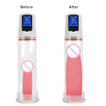 VATINE Penis Extender Electric Penis Pump Automatic Penis Enlargement Erection Penis Enlarger Vacuum Pump Sex Toy for Men - sextoysok