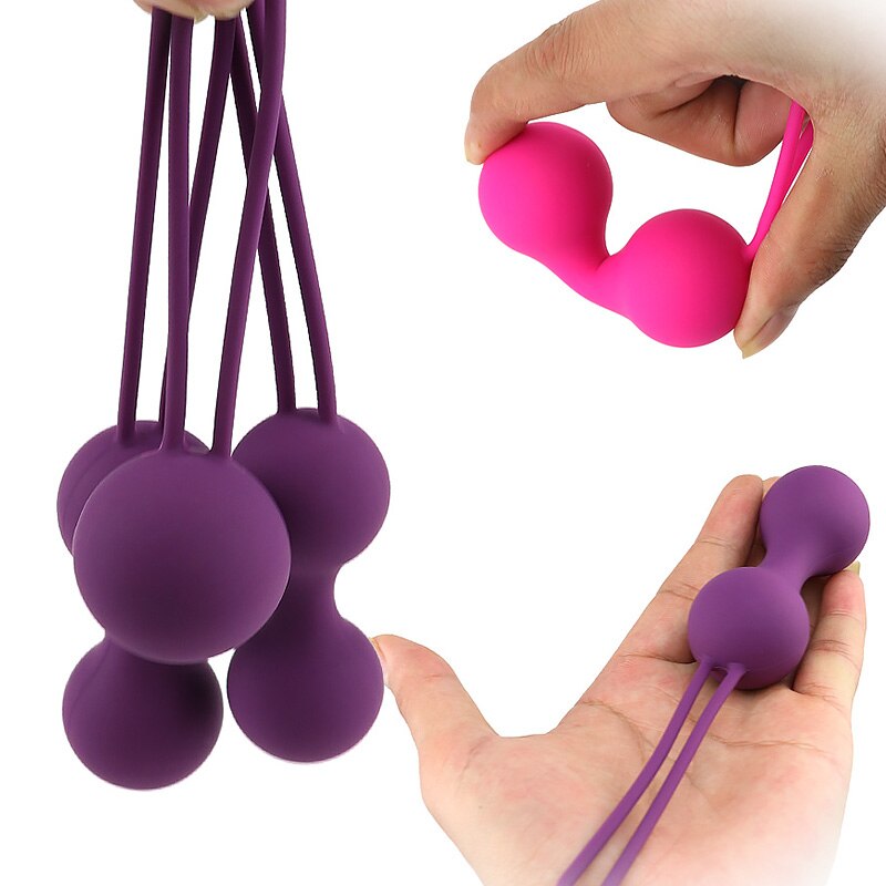 sex toys For Women Medical vaginal balls Magic kegel exercises Silicone Koro Kegel geisha chinese Balls Dumbbe exercise device - sextoysok
