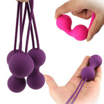 sex toys For Women Medical vaginal balls Magic kegel exercises Silicone Koro Kegel geisha chinese Balls Dumbbe exercise device - sextoysok